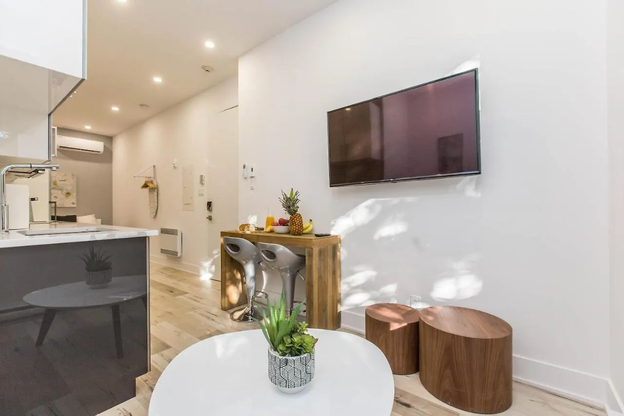公寓 Lofts Du Parc Lahaie 蒙特利尔