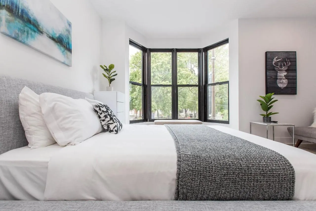 公寓 Lofts Du Parc Lahaie 蒙特利尔