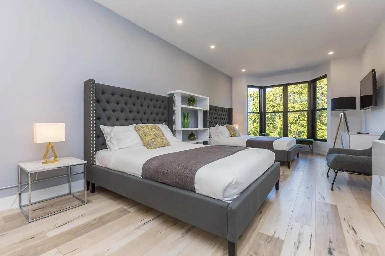公寓 Lofts Du Parc Lahaie 蒙特利尔 加拿大