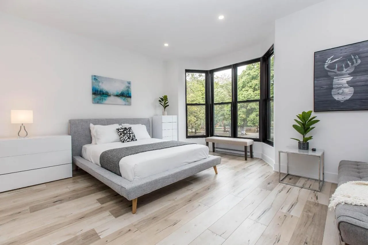 公寓 Lofts Du Parc Lahaie 蒙特利尔