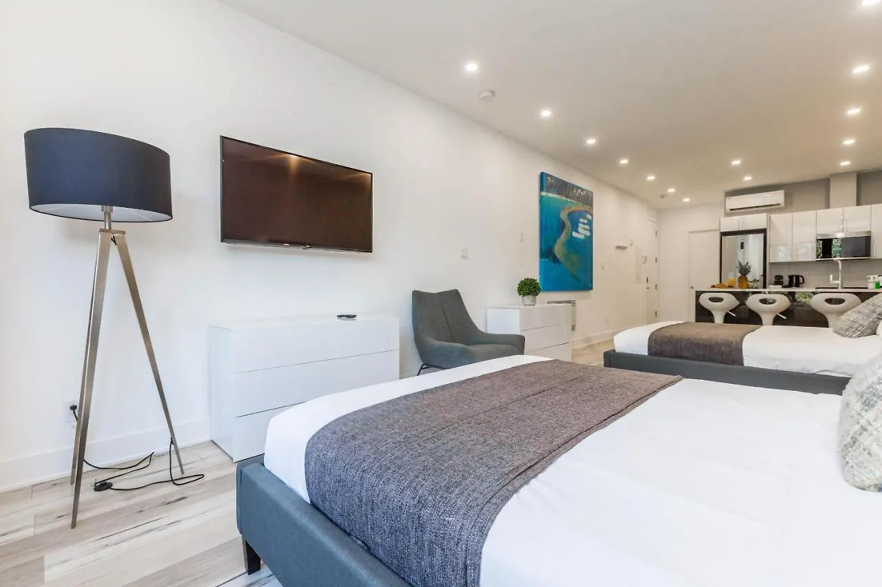 公寓 Lofts Du Parc Lahaie 蒙特利尔