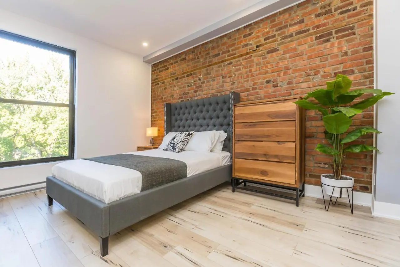 Lofts Du Parc Lahaie 蒙特利尔 公寓