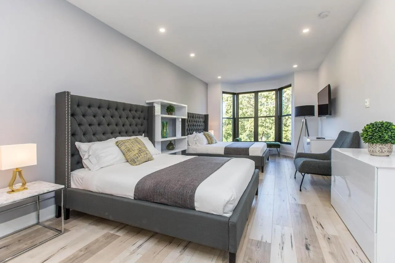 公寓 Lofts Du Parc Lahaie 蒙特利尔